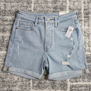 NWT Old Navy O.G. Straight High-Rise Denim Shorts - Size 2